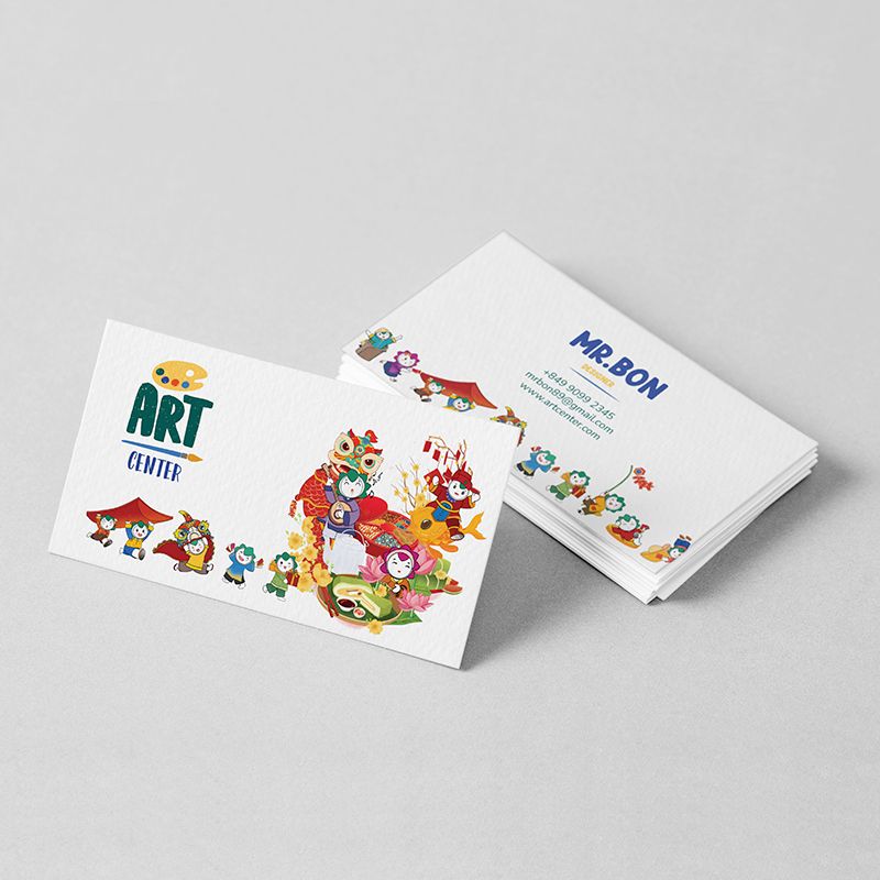 Danh thiếp Giấy mỹ thuật Mã 001